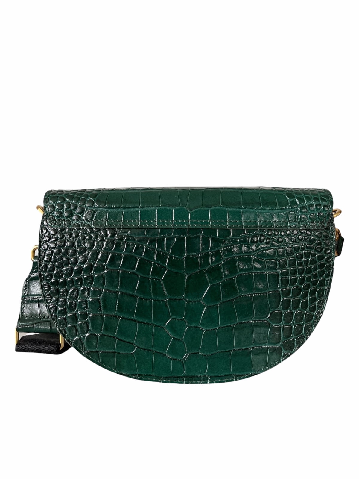 ROSALIE butelkowa torebka damska półksiężyc