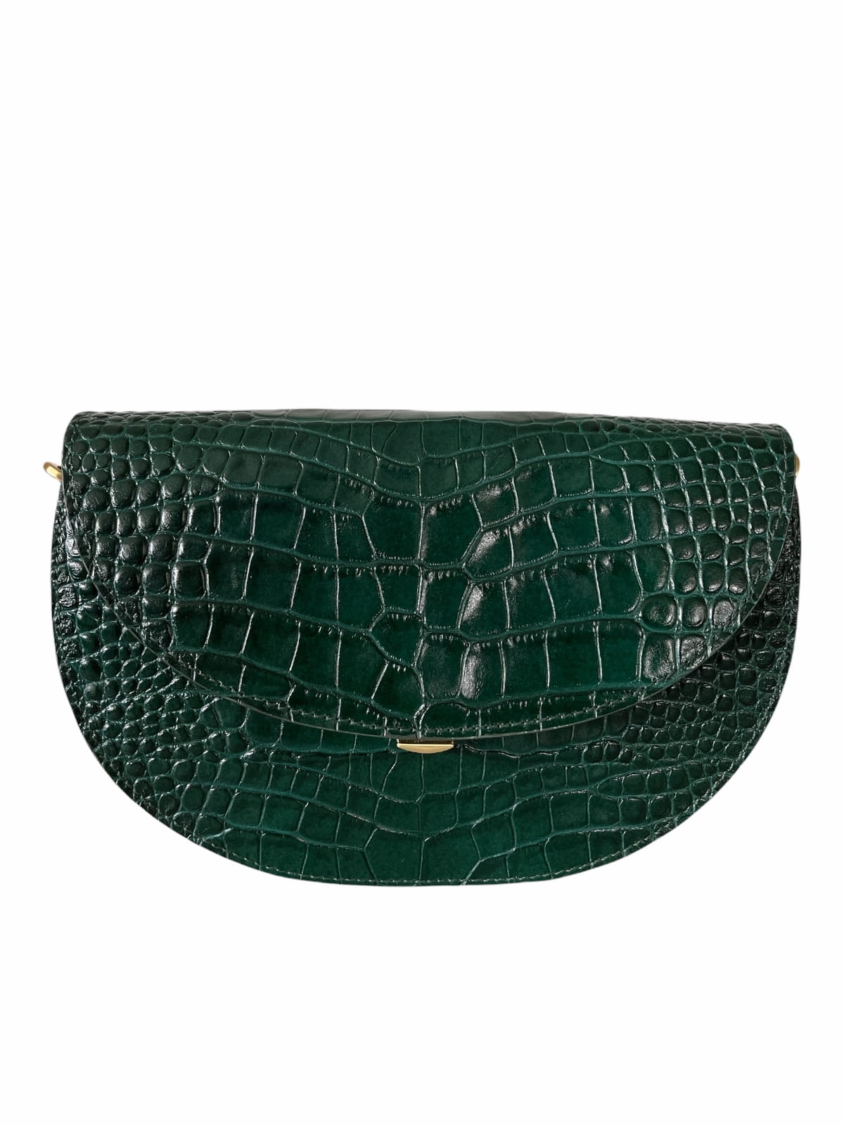 ROSALIE butelkowa torebka damska półksiężyc