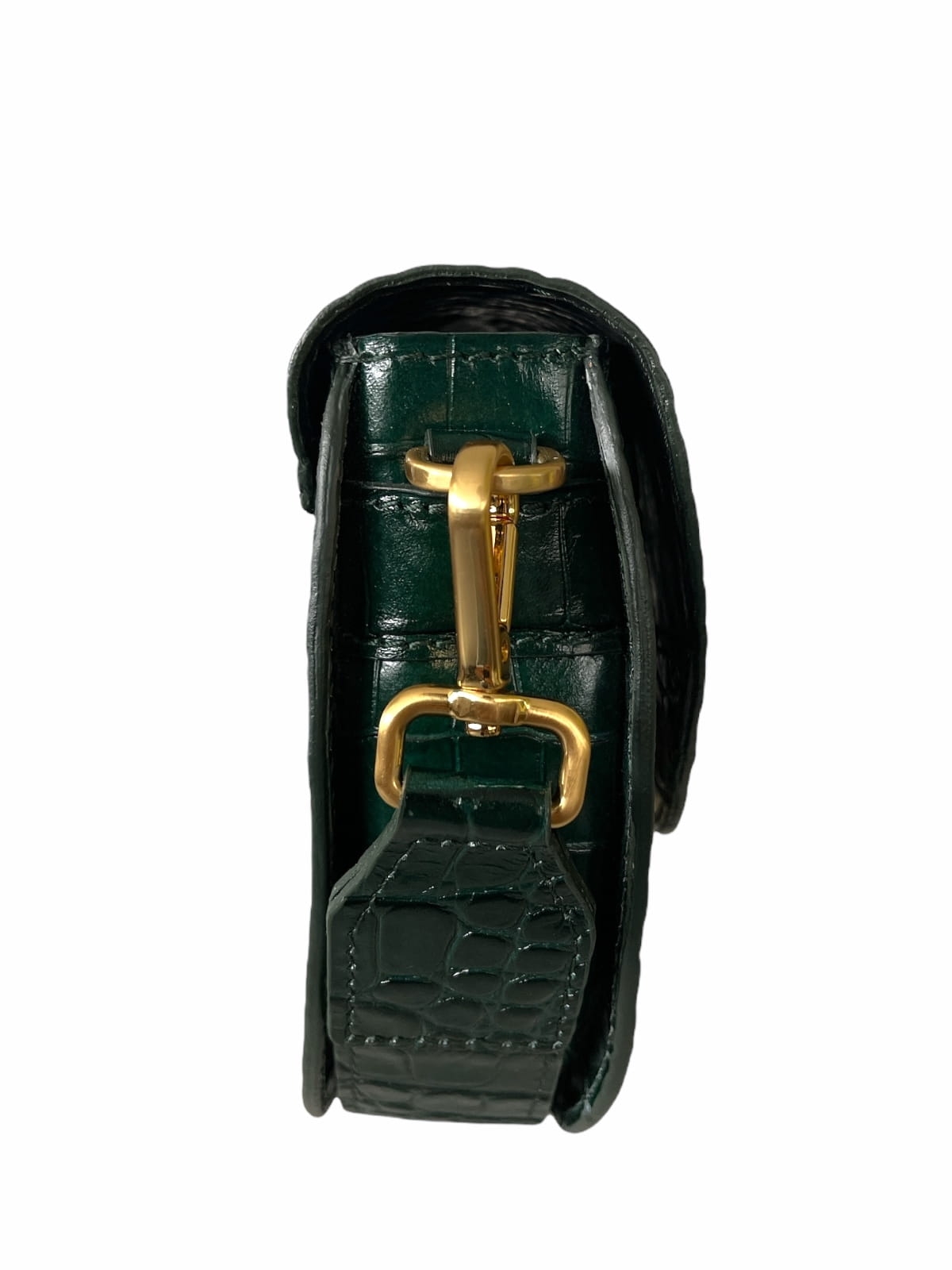 ROSALIE butelkowa torebka damska półksiężyc