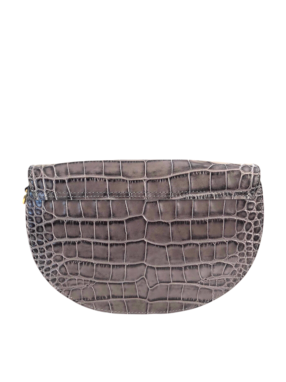 ROSALIE szara torebka damska półksiężyc