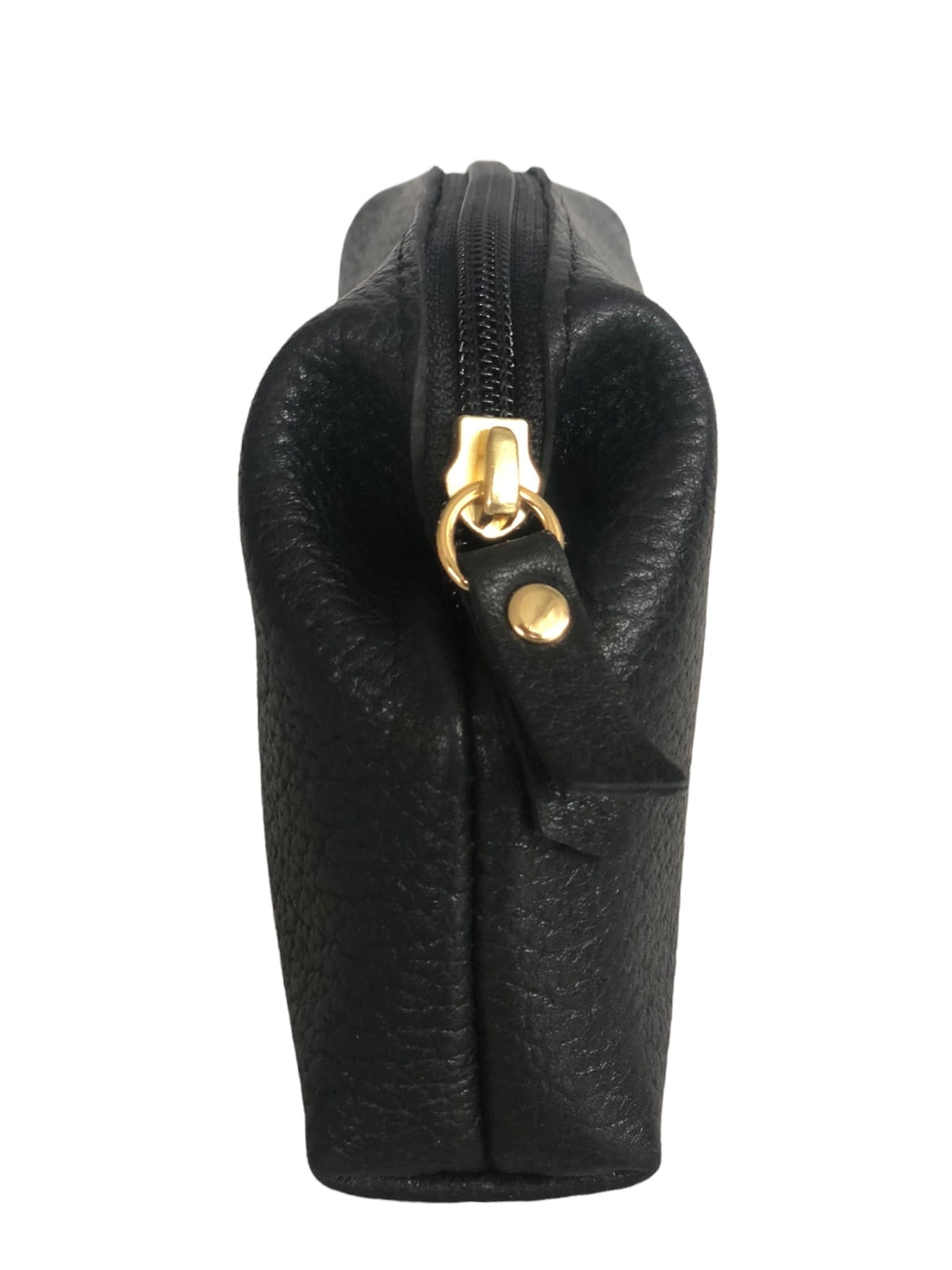 ALICE ZERO WASTE DAAG skórzana kosmetyczka damska czarna