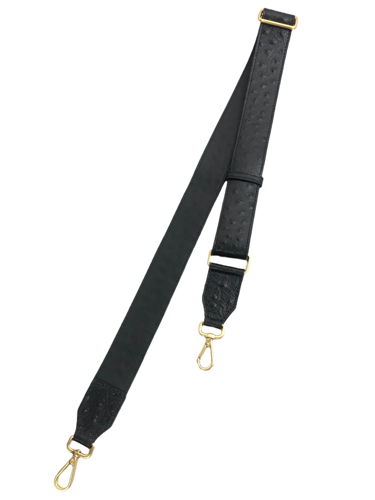 MARIA czarna skórzana torebka damska listonoszka torba na ramię