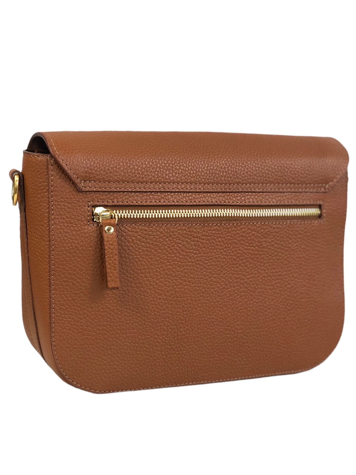 MADELINE koniak groszek torebka damska duża