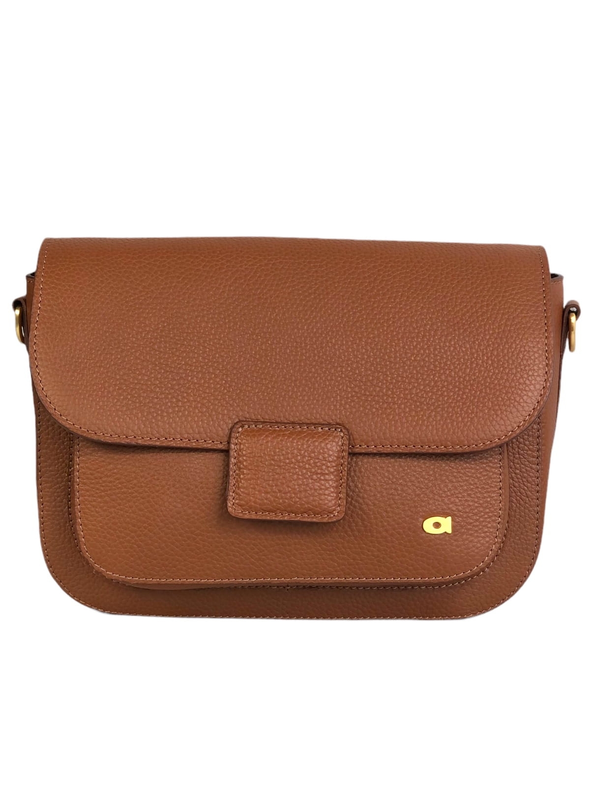 MADELINE koniak groszek torebka damska duża