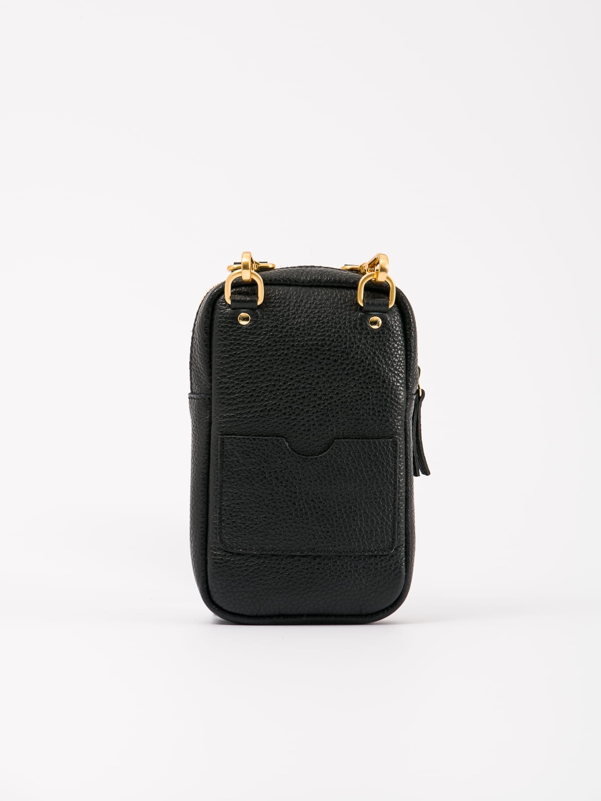 Irma czarna torebka na telefon i portfel torebeczka na telefon