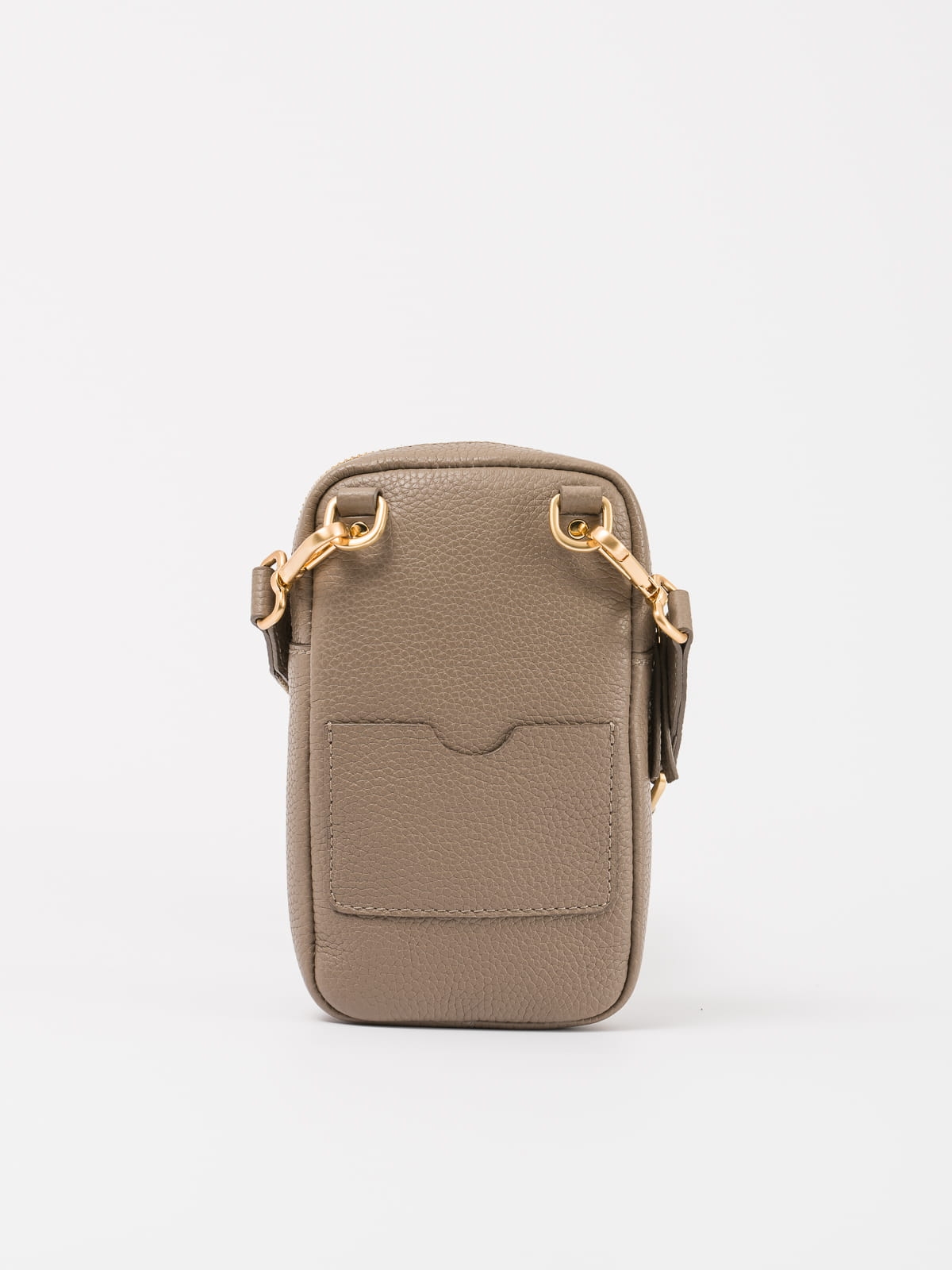 Irma taupe torebka na telefon i portfel torebeczka na telefon