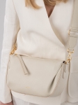 PENELOPE milk skórzana torebka damska listonoszka torba na ramię
