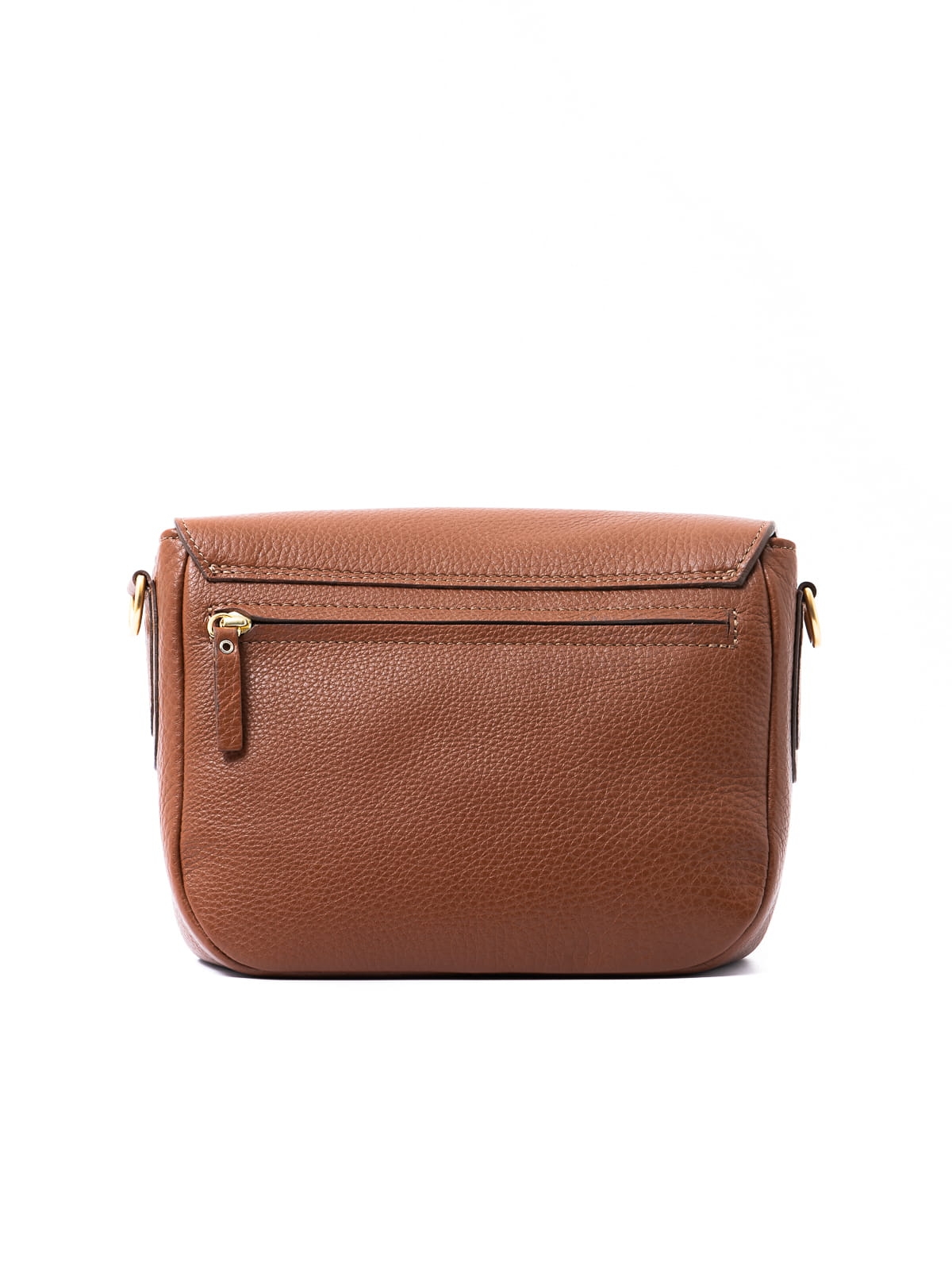 EMMANUELA koniak skórzana torebka damska listonoszka torba na ramię