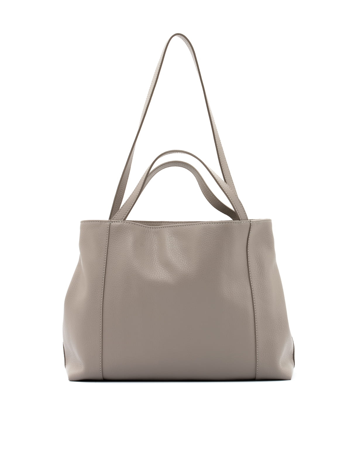 Carla damska skórzana torebka shopperka SOMETHINGWHITE