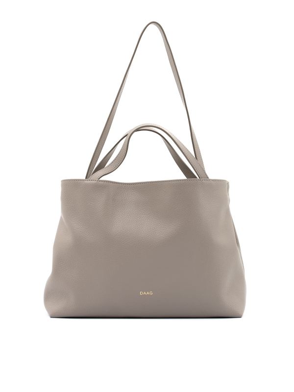 Carla damska skórzana torebka shopperka SOMETHINGWHITE