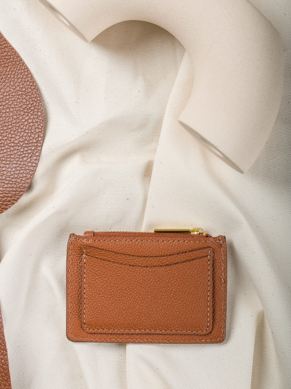 ARIA koniak etui daag zero waste skórzane etui groszek