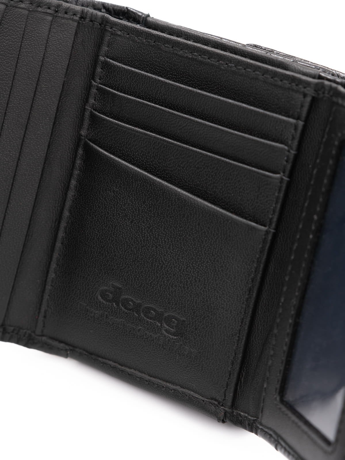 ROSE czarny portfel damski skórzany