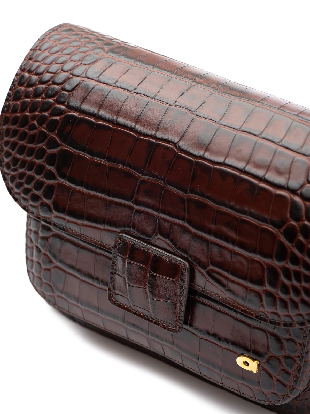 MADELINE brązowa skórzana torebka damska duża