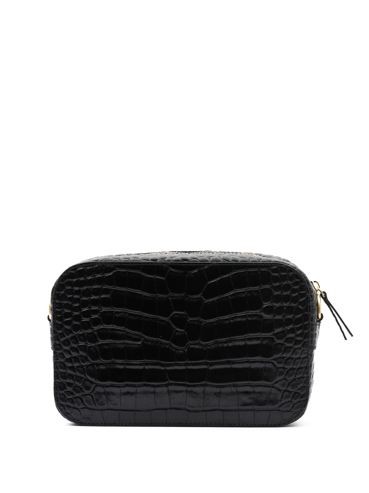 SALLY 1 czarna skórzana torebka damska listonoszka