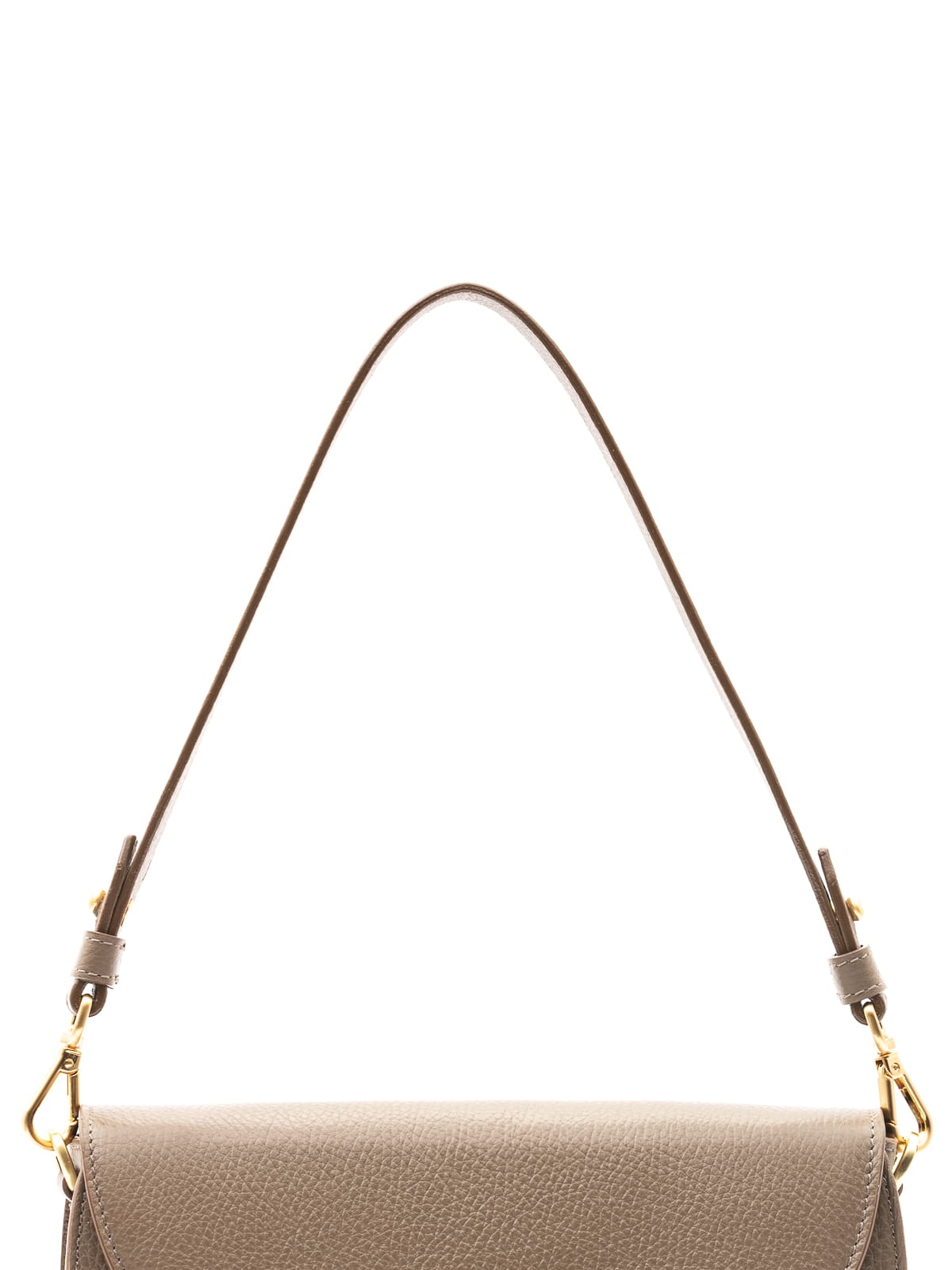 Rączka taupe skórzana do torebki