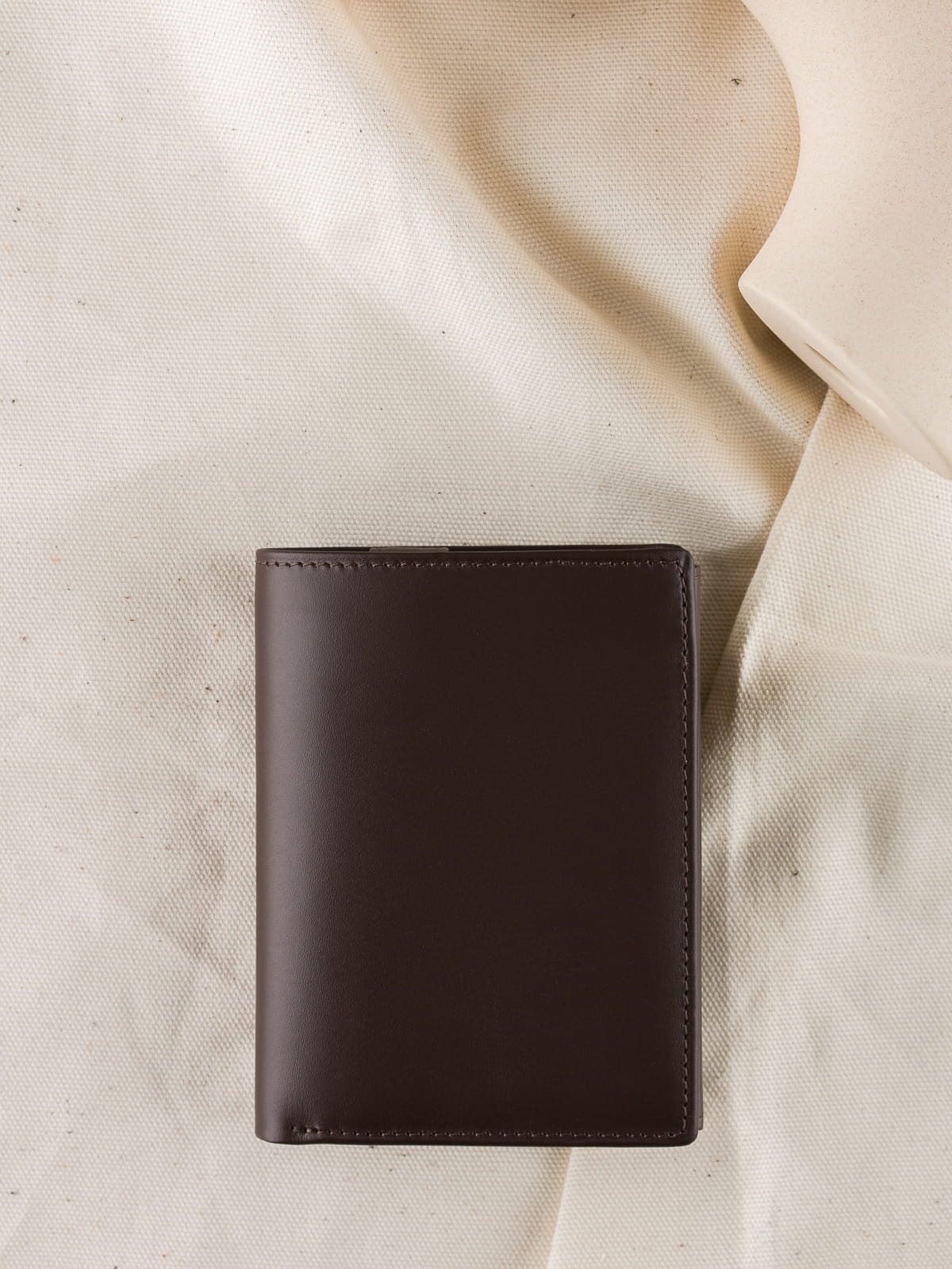 CHARLES brązowy skórzany portfel męski