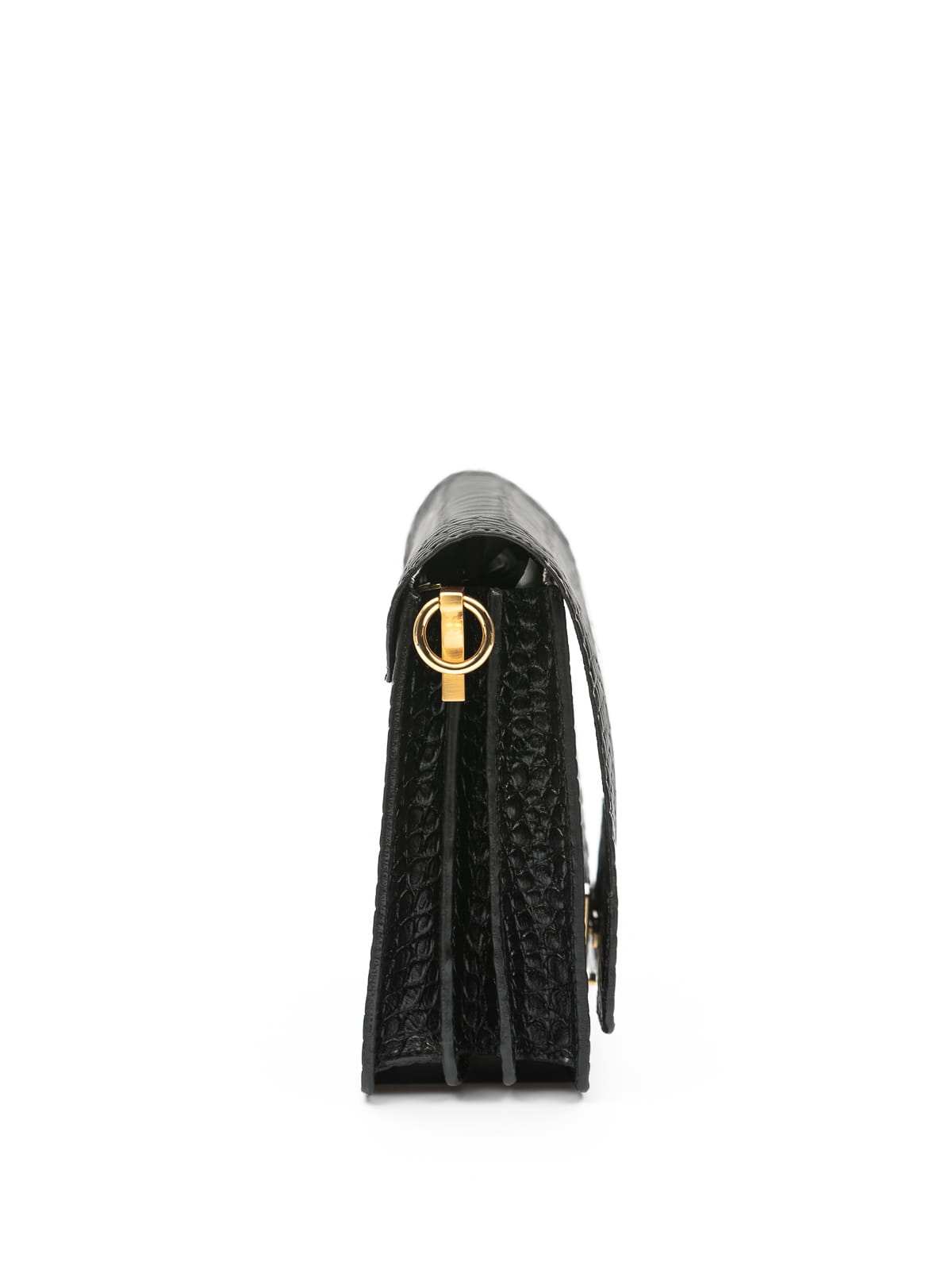 HARMONY czarna skórzana torebka damska duża