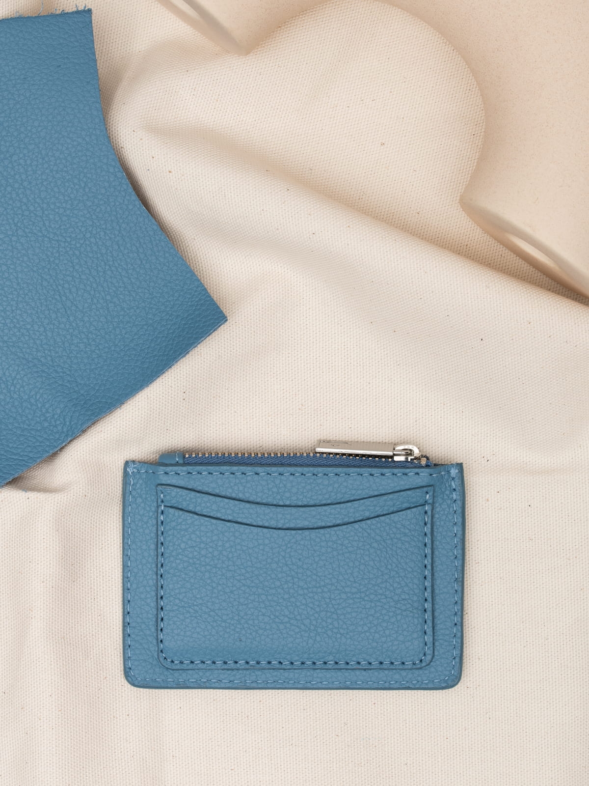 ARIA baby blue groszek skórzane etui daag zero waste