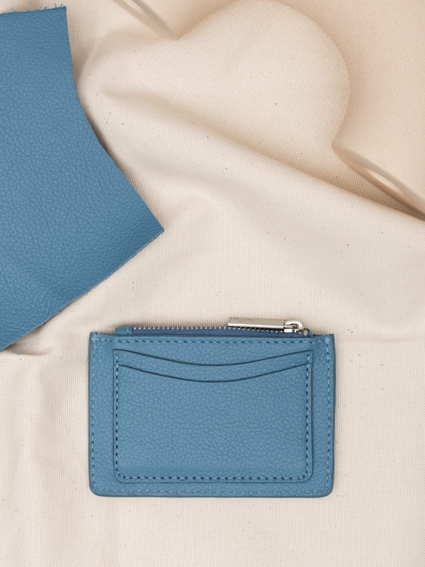 ARIA baby blue groszek skórzane etui daag zero waste