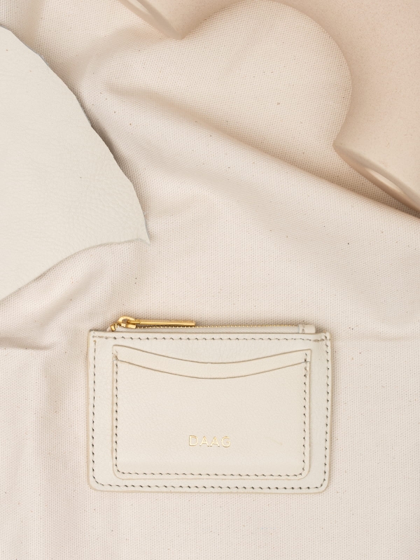 ARIA milk etui daag zero waste skórzane etui groszek