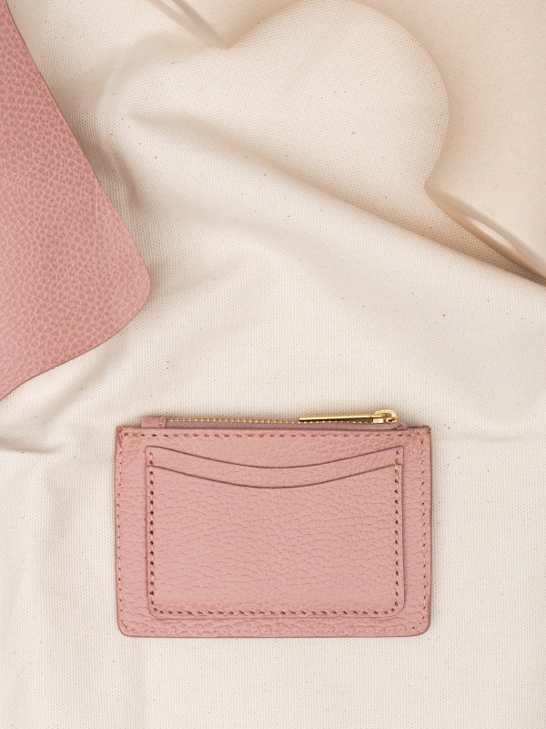 ARIA j. róż etui daag zero waste skórzane etui groszek