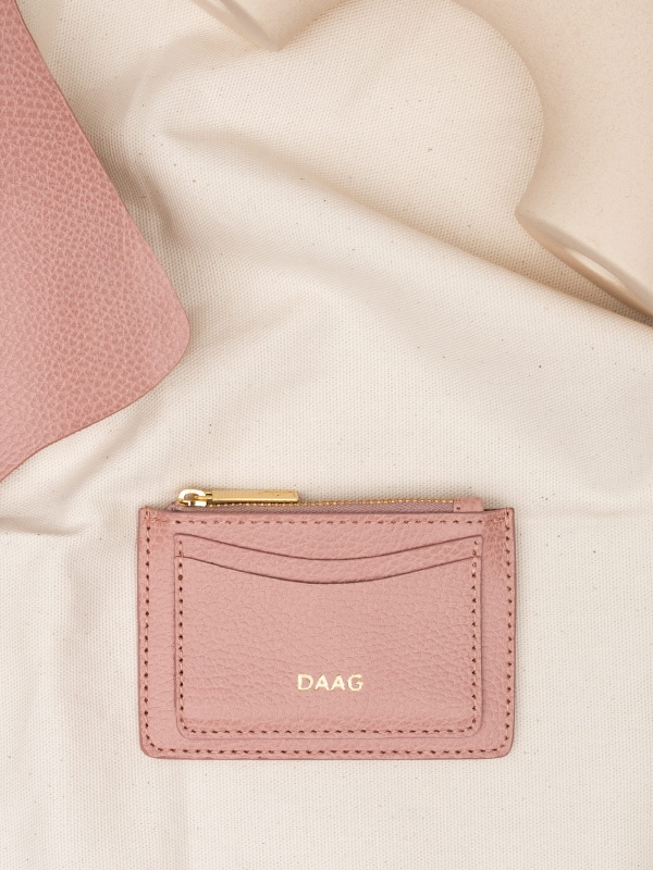 ARIA j. róż etui daag zero waste skórzane etui groszek