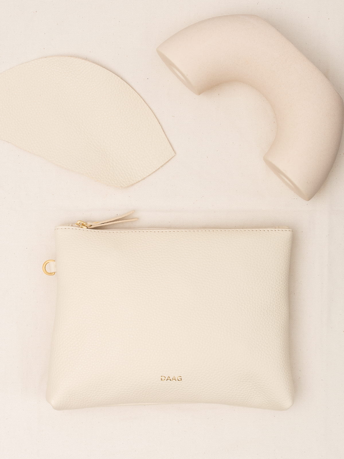 HOLLY milk skórzana kosmetyczka damska zero waste