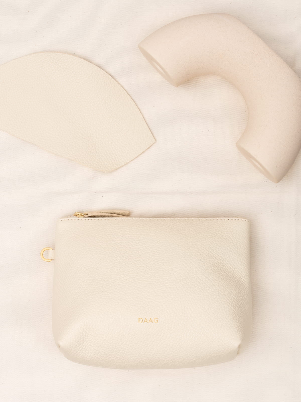 RUBY milk skórzana kosmetyczka damska zero waste