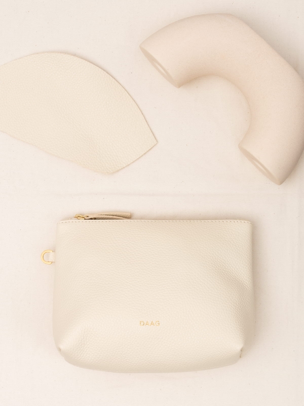 RUBY milk skórzana kosmetyczka damska zero waste