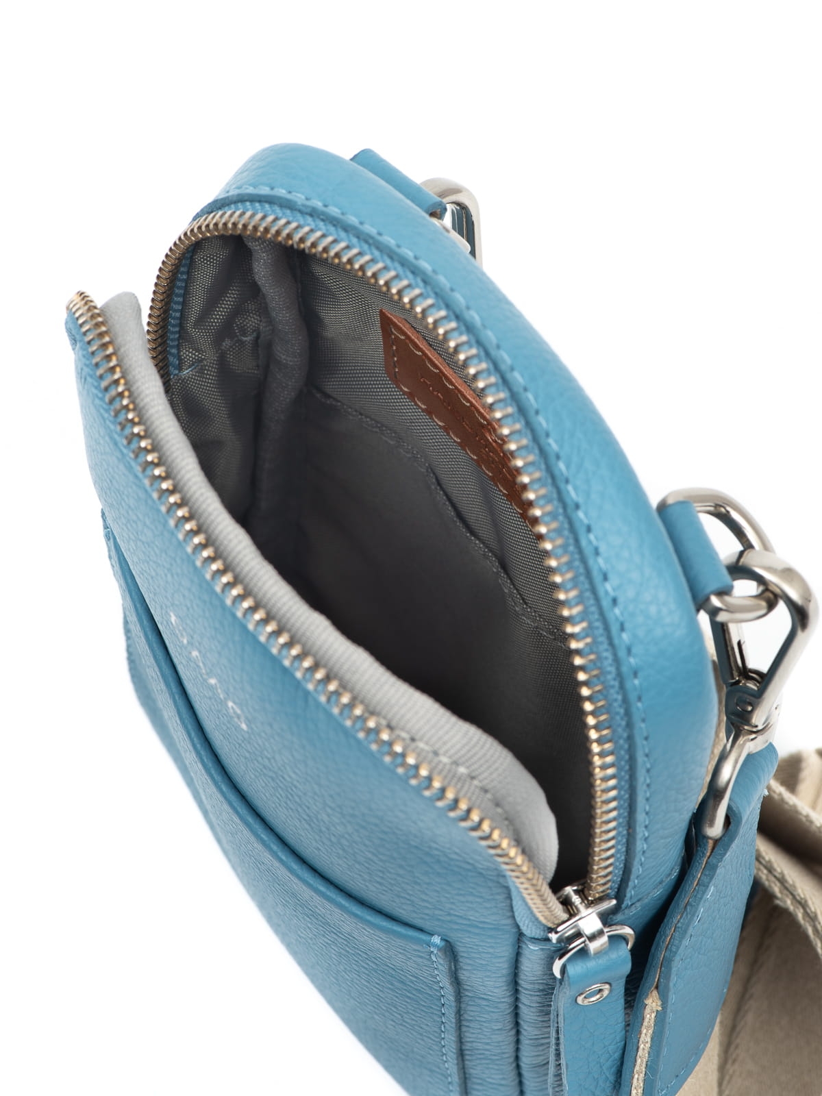 IRMA baby blue torebka na telefon i portfel torebeczka na telefon