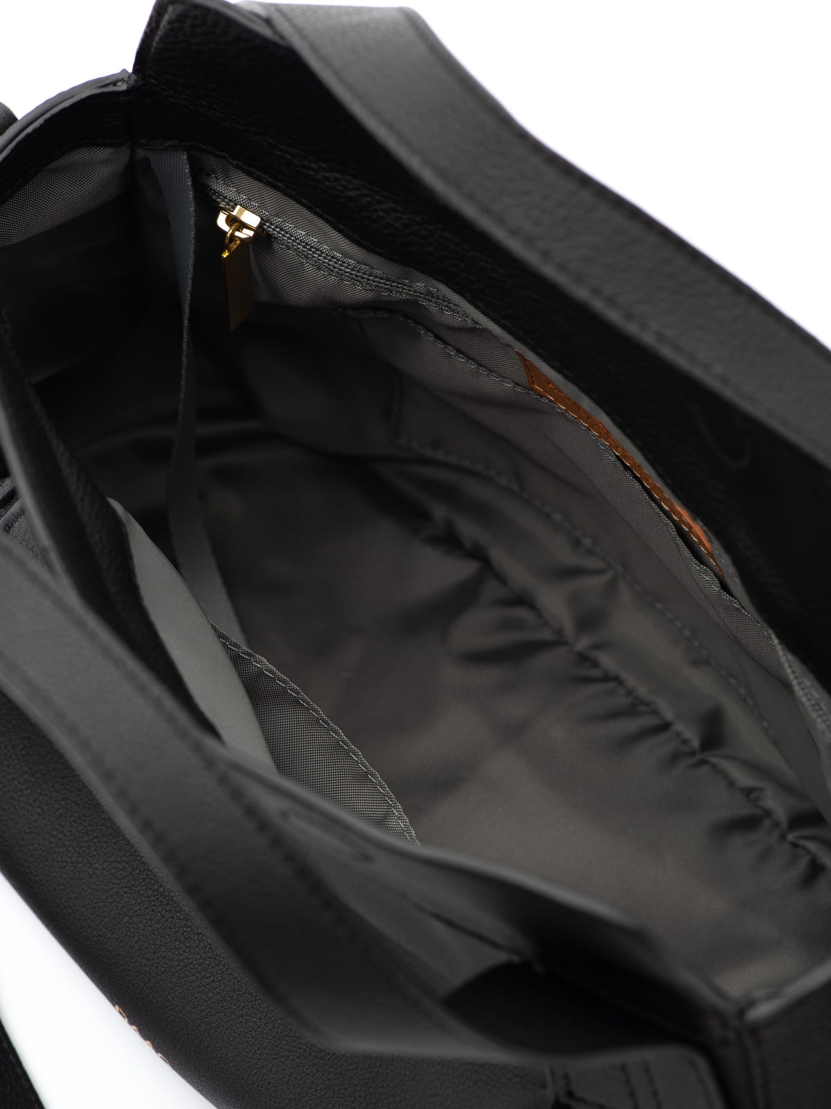 czarna duża skórzana torebka kuferek