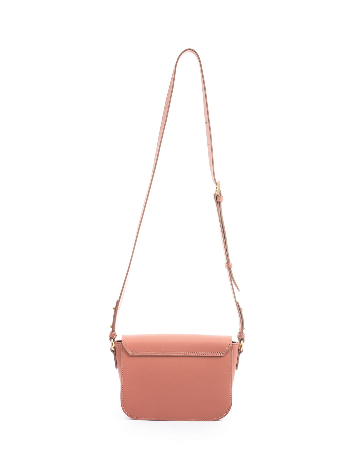 TRACY różowa mała damska skórzana listonoszka torba na ramię