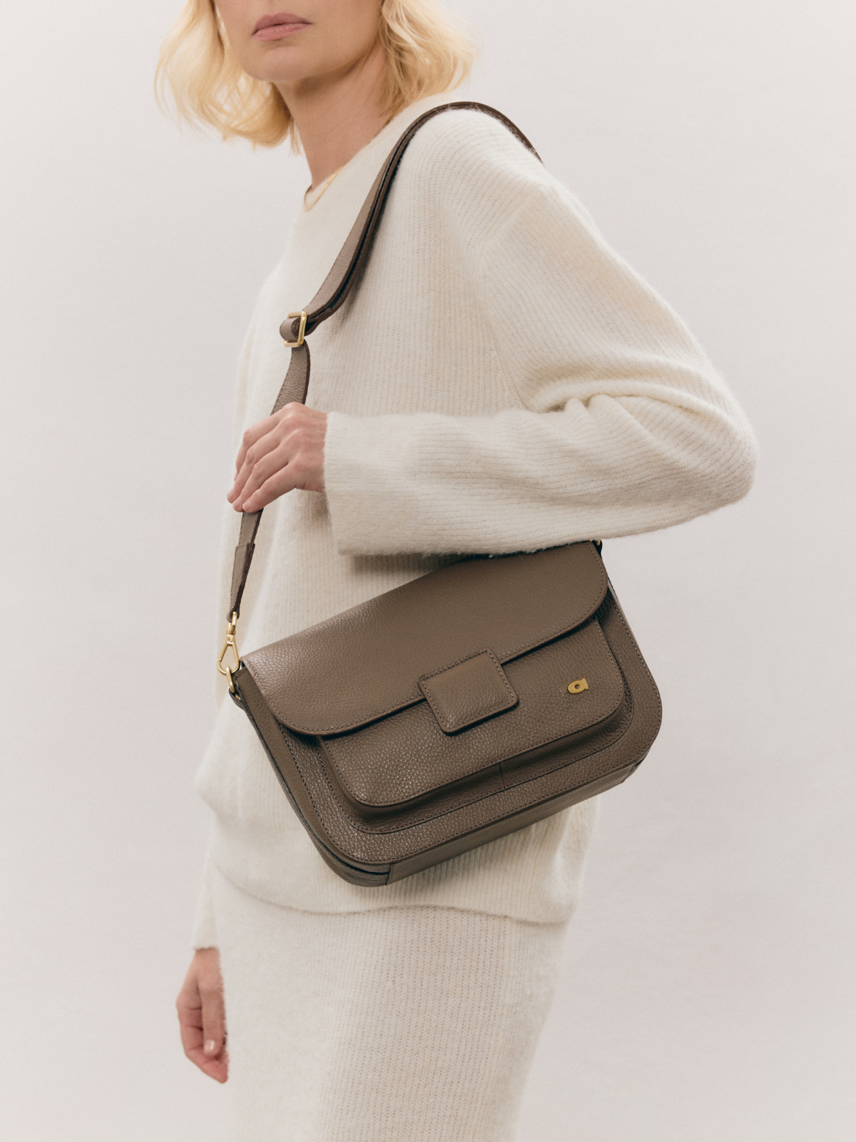 MADELINE taupe groszek skórzana polska torebka damska duża .png