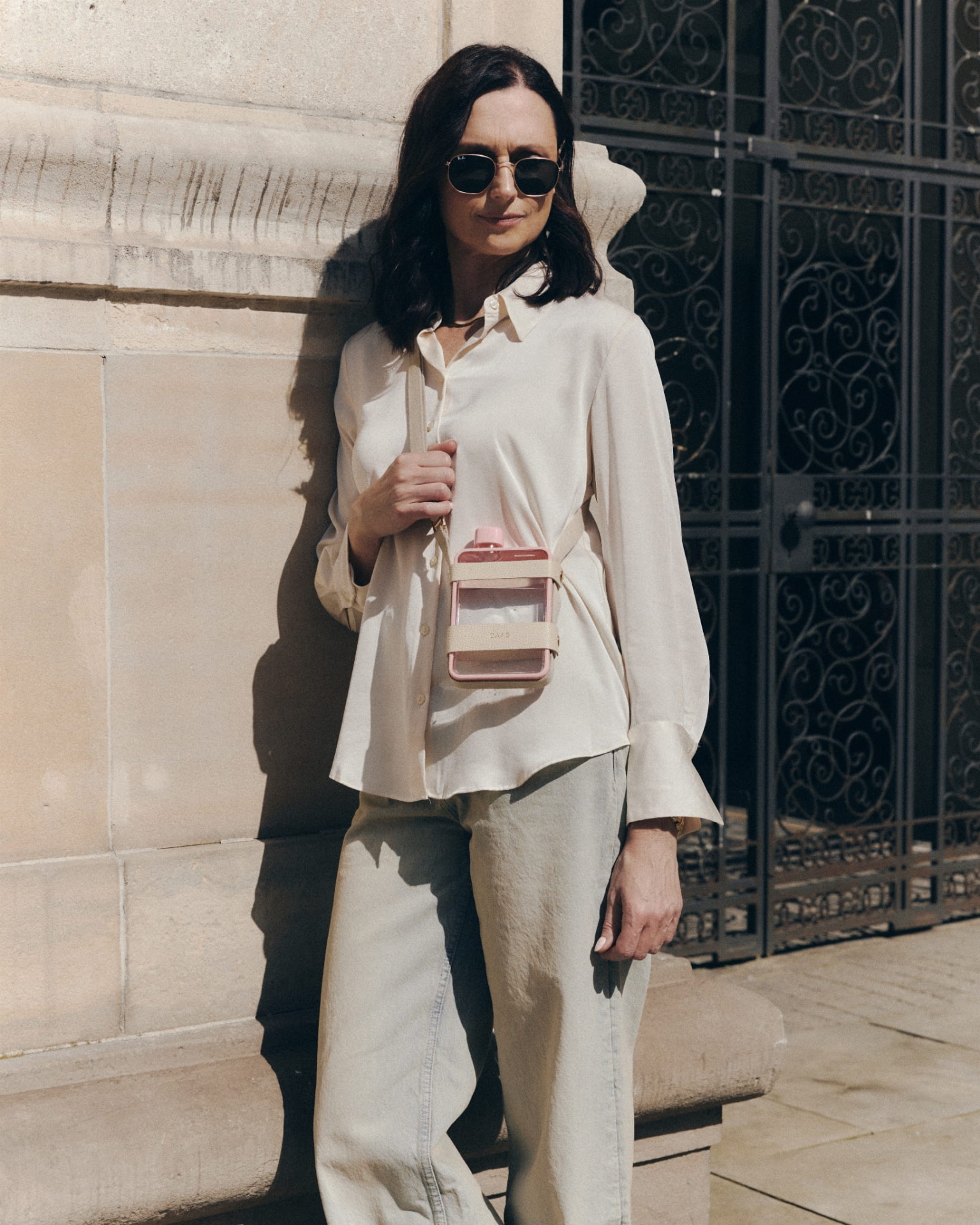 MIZUU czarna butelka na wodę daag