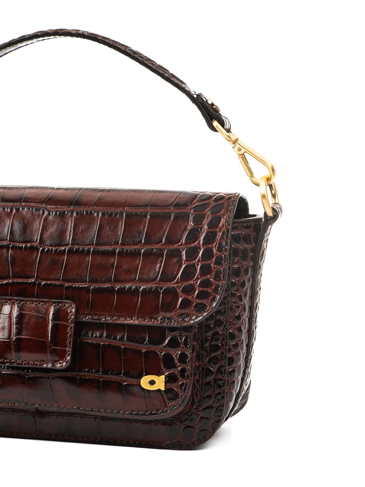 MINI MADELINE brązowa skórzana mała torebka damska na ramię.JPG