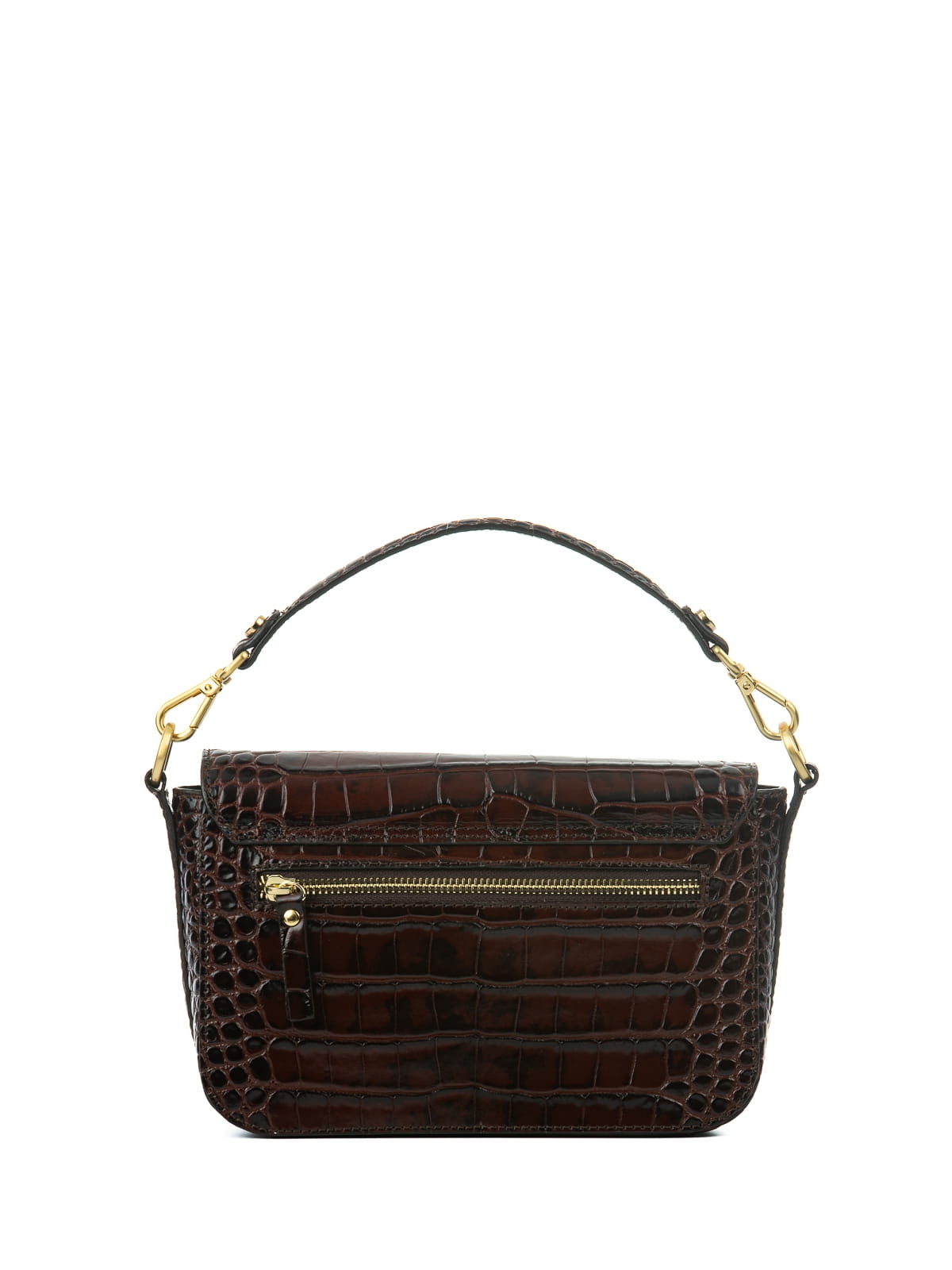 MINI MADELINE brązowa skórzana mała torebka damska na ramię.JPG