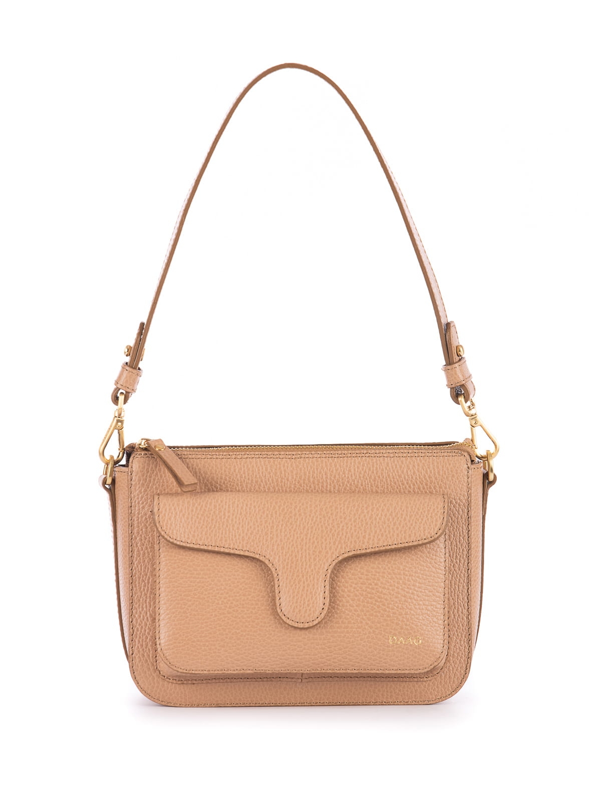 beż Mini Marlotte skórzana torebka damska listonoszka torba na ramię.jpg