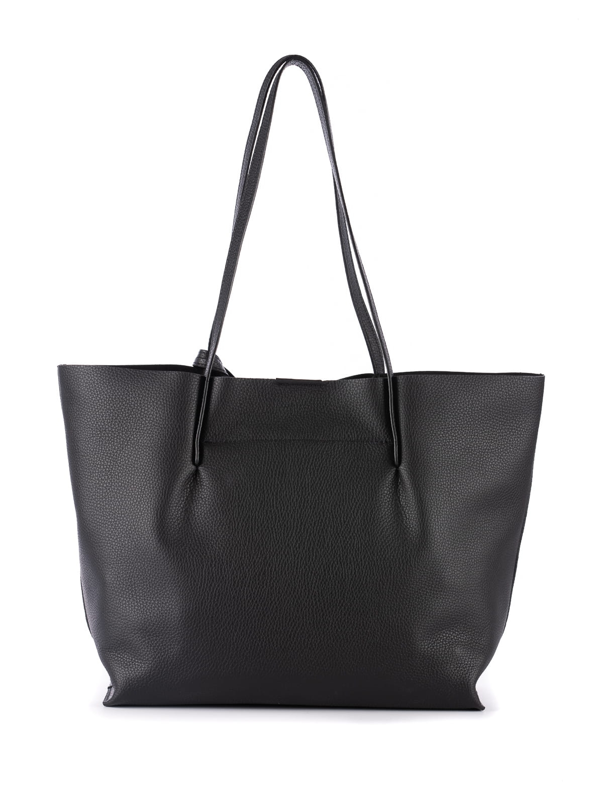 CLAIR torba shopper damska duża czarna skórzana shopperka.jpg