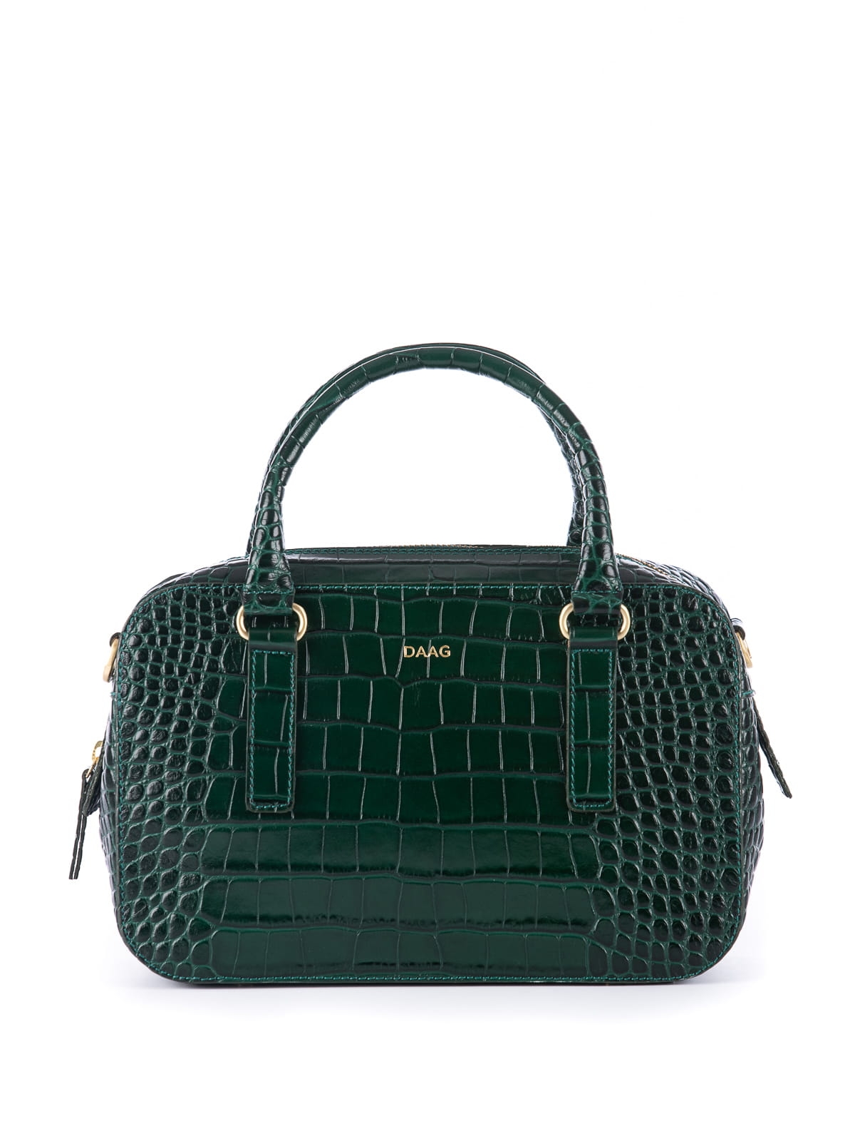 MORGAN polska torebka zielona torebka handmade kuferek croco.jpg