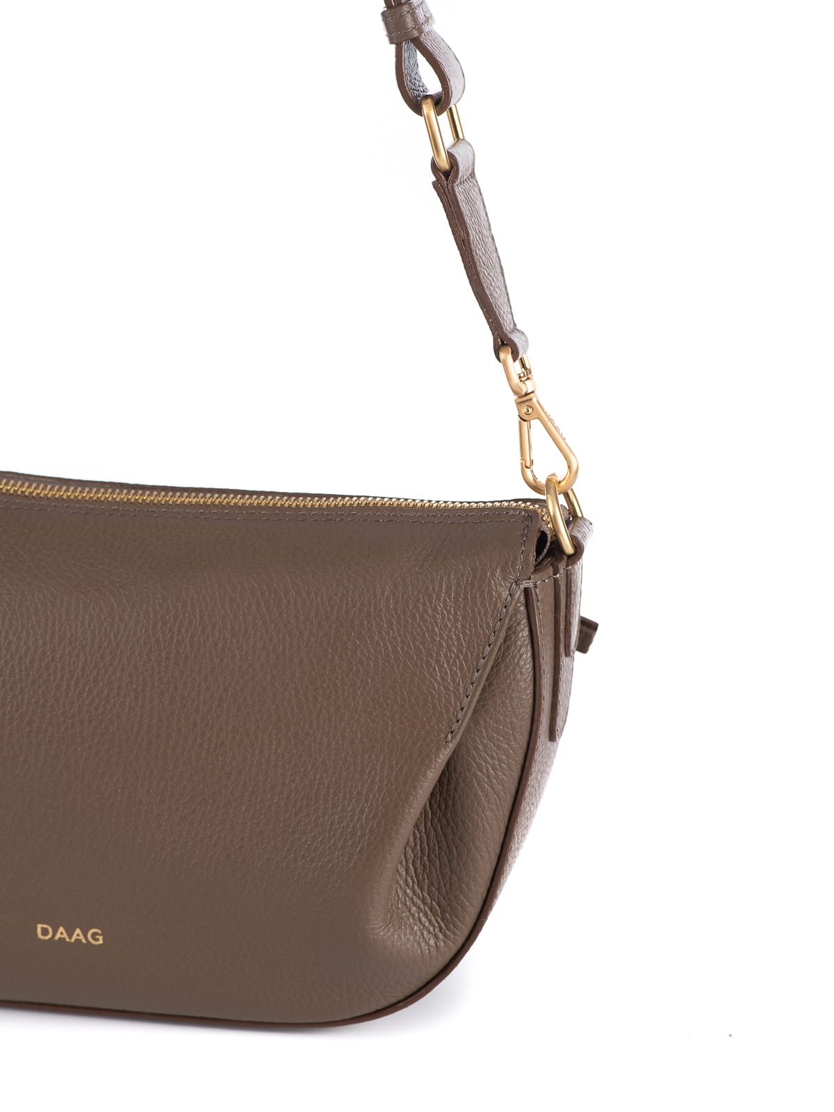 Penelope skórzana torebka damska listonoszka torba na ramię taupe.jpg