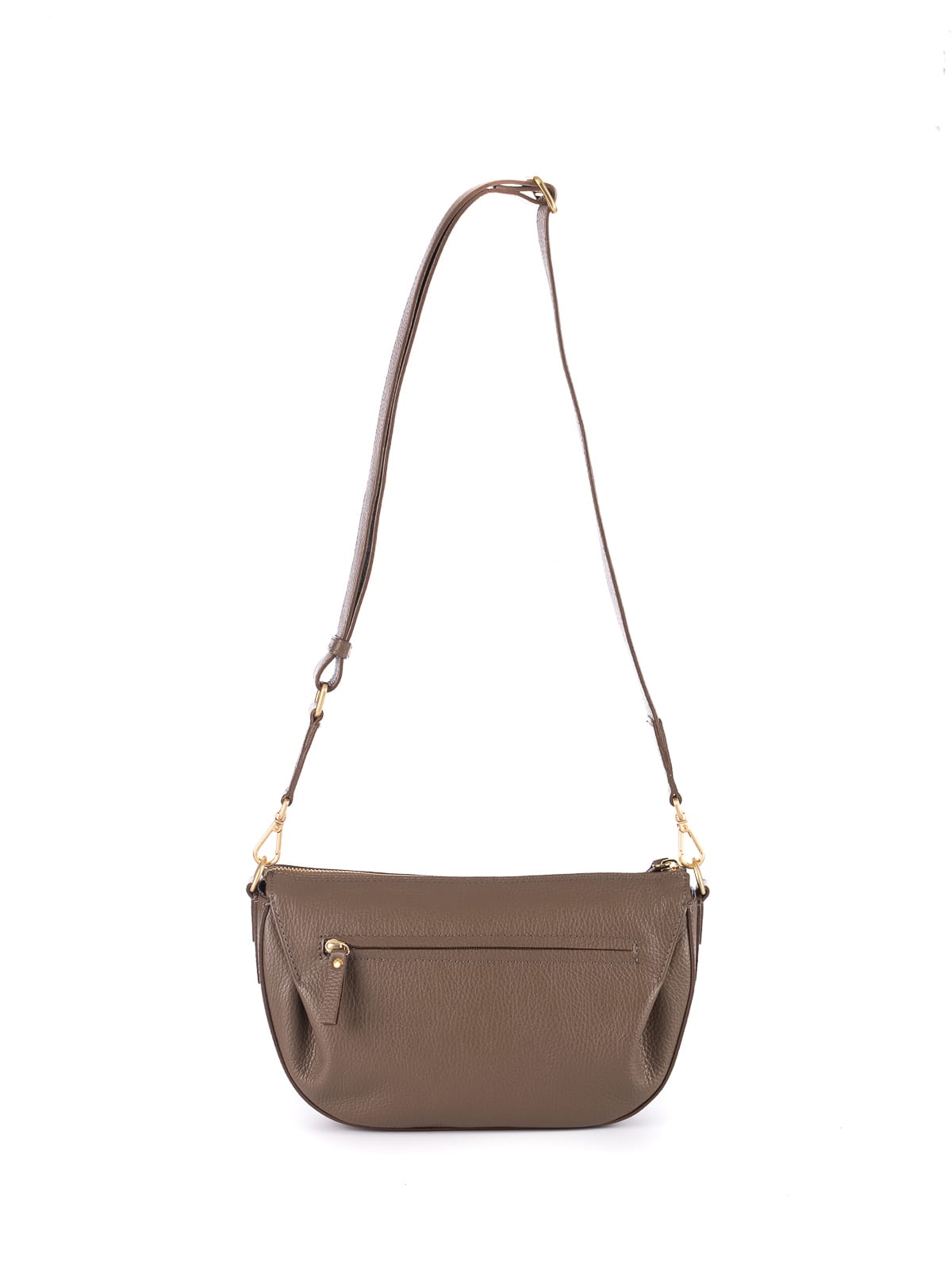 Penelope skórzana torebka damska listonoszka torebka taupe torba na ramię.jpg