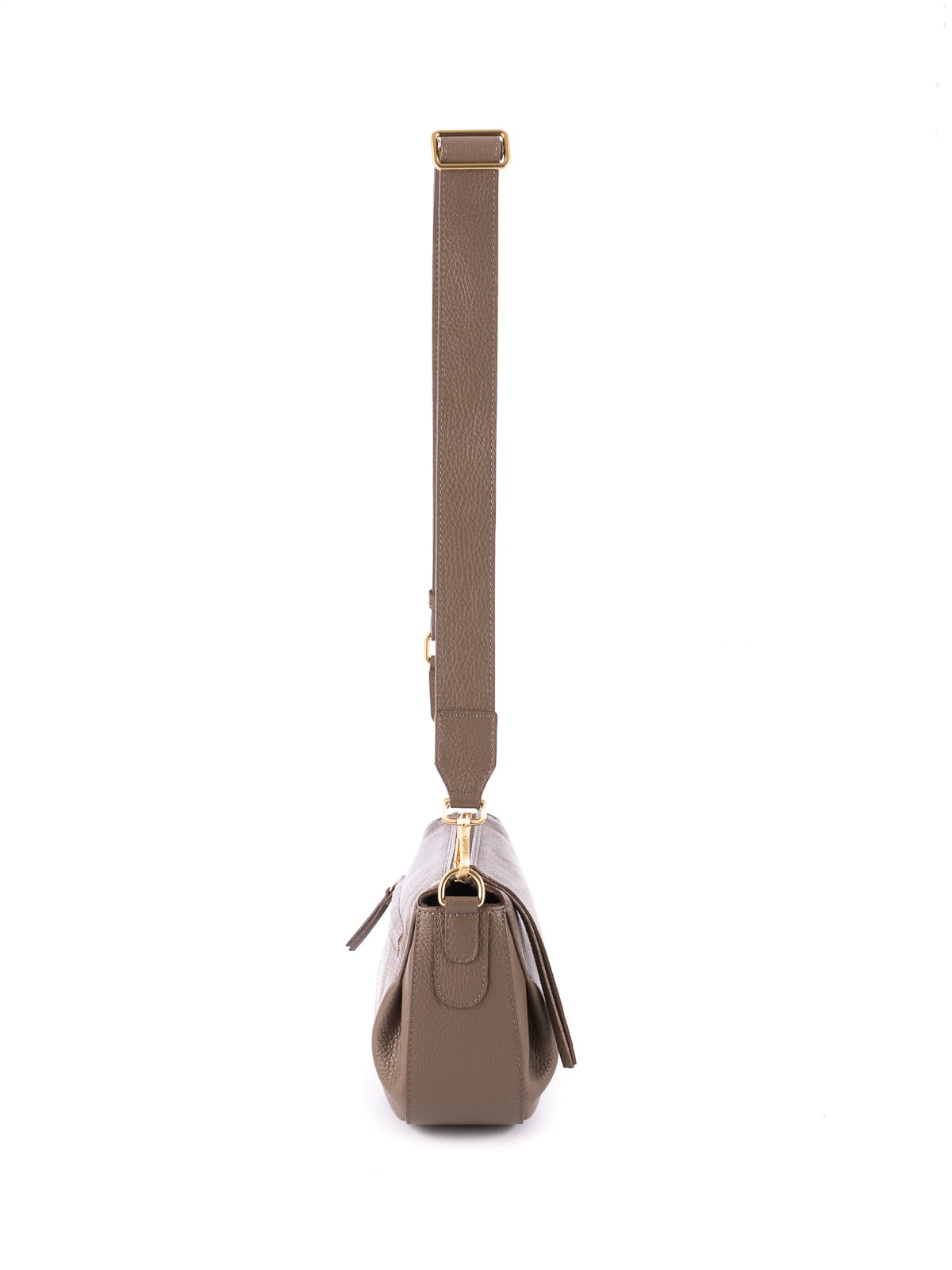 Penelope taupe torebka skórzana torebka damska listonoszka torba na ramię.jpg