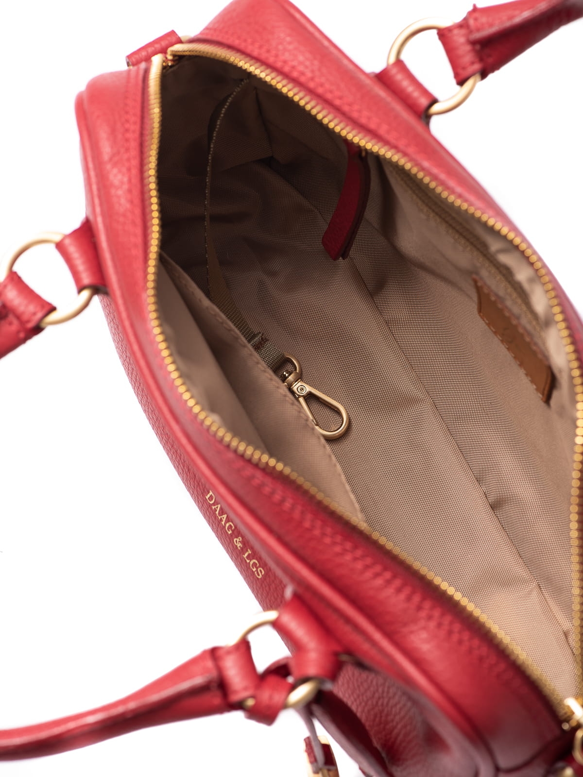 GITTE czerwona groszek torebka damska skóra naturalna lgs.jpg