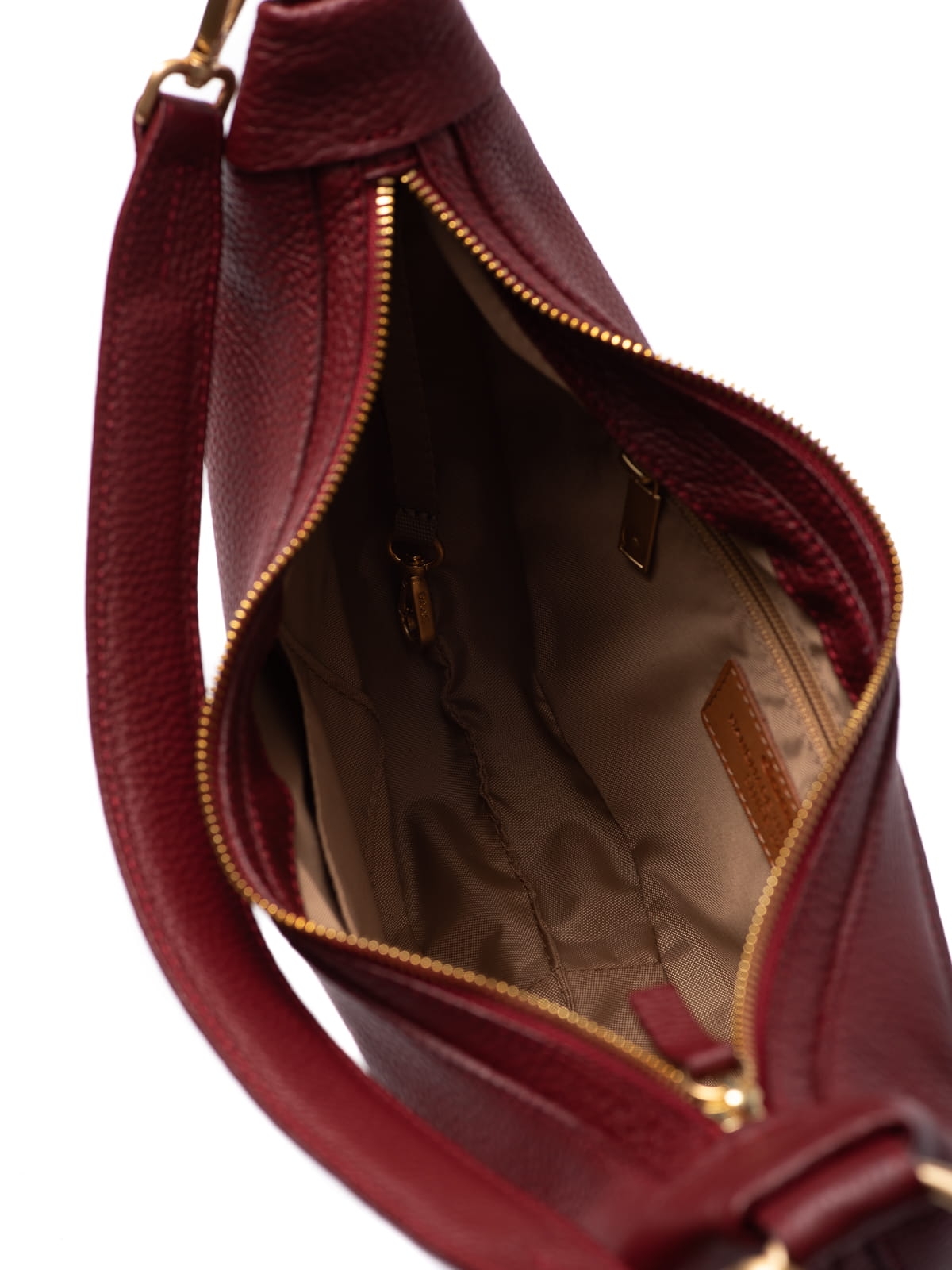 LUA bordowa torebka damska listonoszka skóra naturalna.jpg