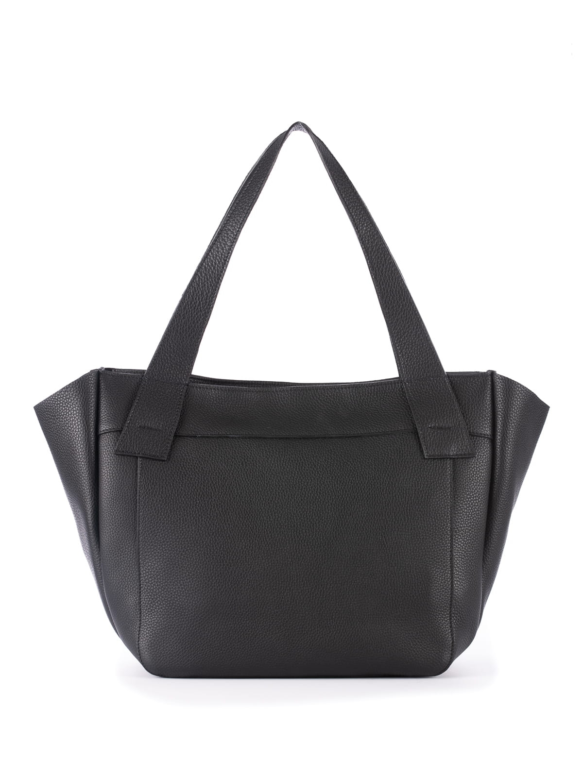 ISABELLA czarna skórzana torba shopper damska shopperka.jpg