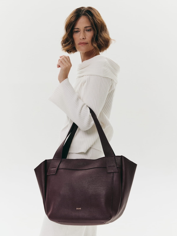 ISABELLA śliwkowa skórzana torba shopper damska duża shopperka.jpg