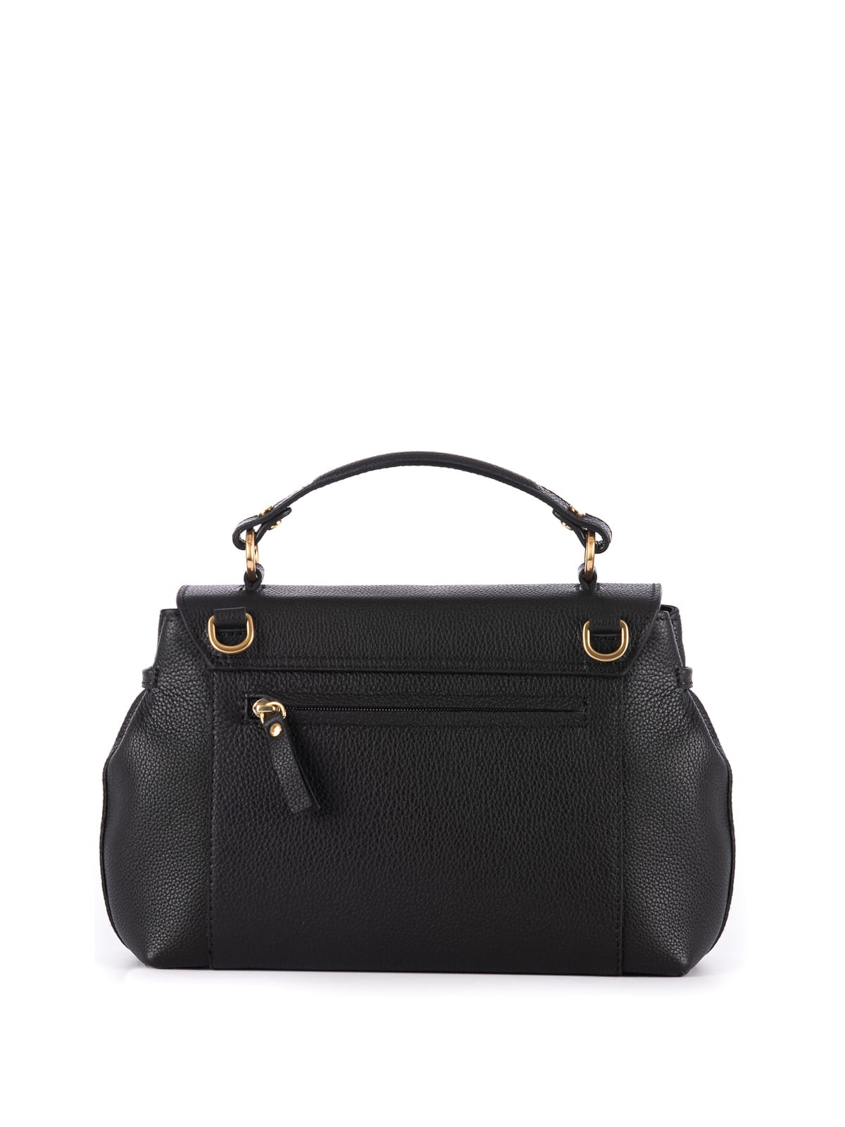 czarna groszek skórzana torebka damska.jpg