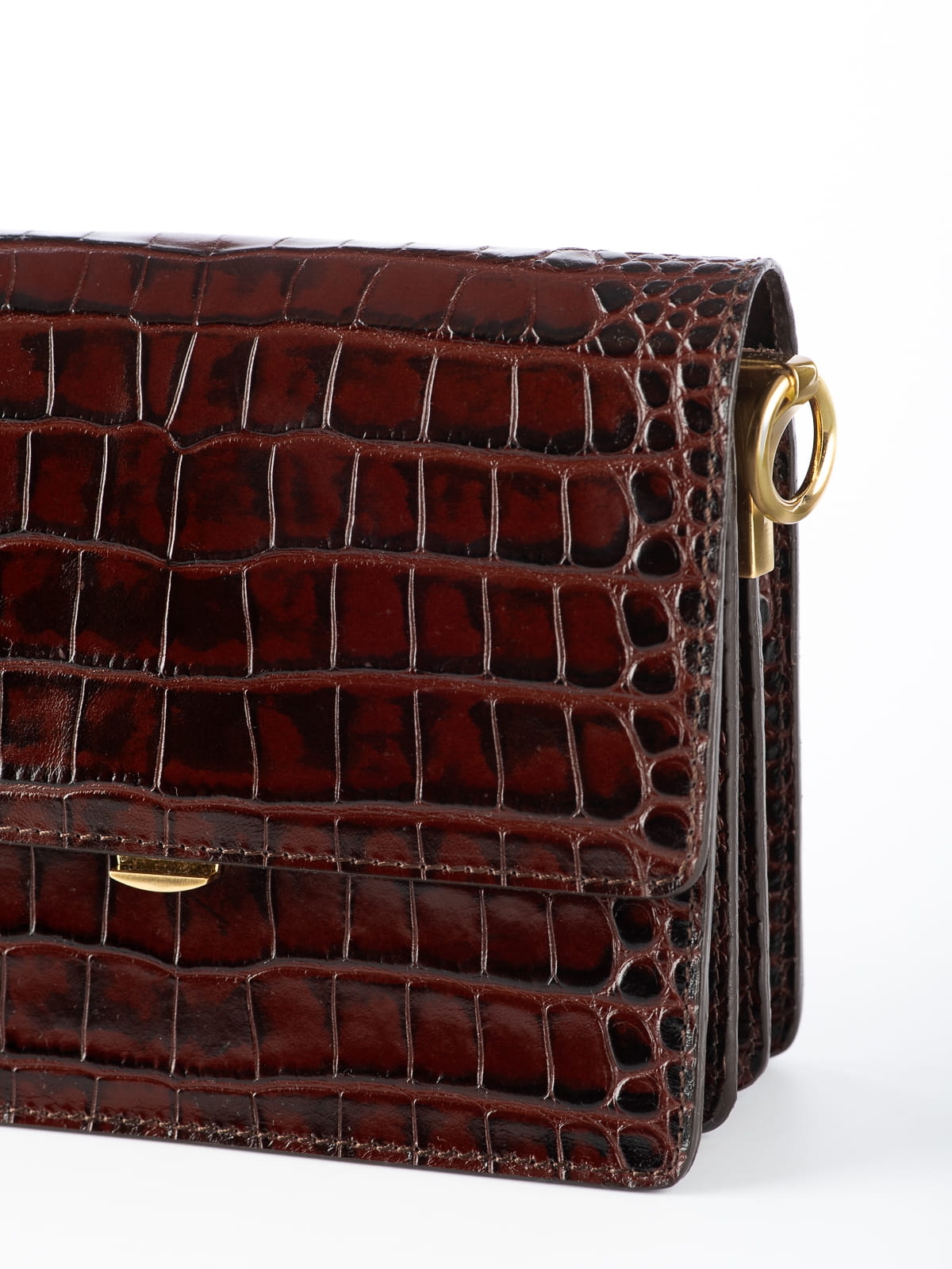 MINI HARMONY brązowa skórzana mała damska torebka.JPG