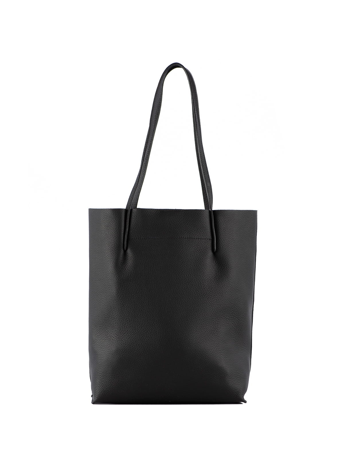 BLANKA czarna torba shopper damska duża skórzana shopperka.JPG