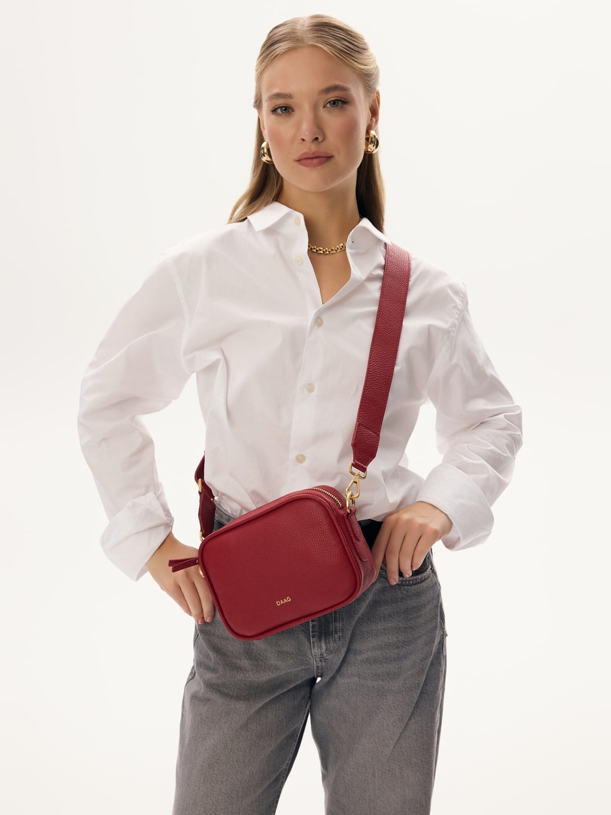 BETTY czerwona mała skórzana torebka damska listonoszka.jpg